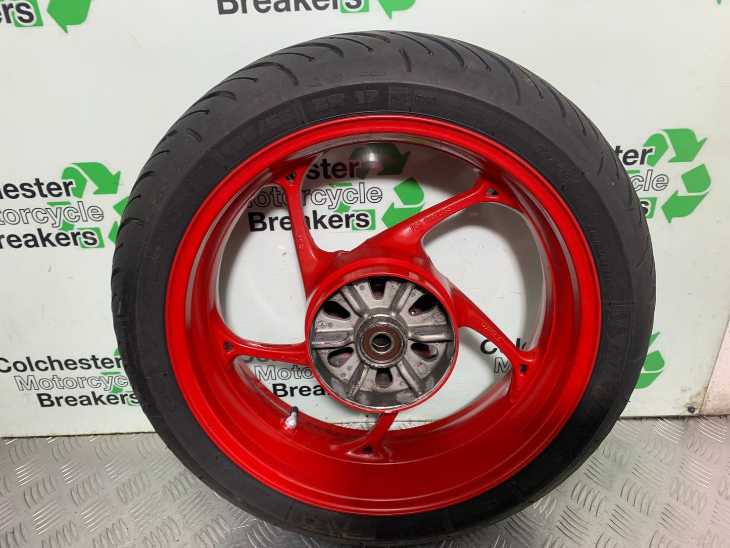 TRIUMPH 675 STREET TRIPLE RX REAR WHEEL  2015- 2017 (CMB1299)