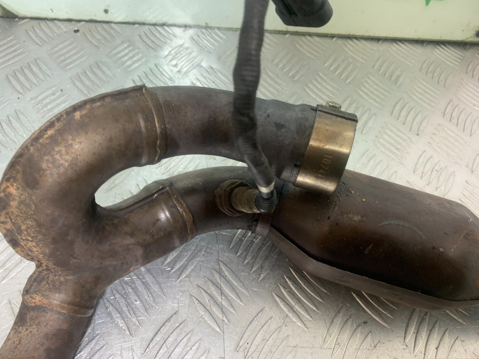 APRILIA SL750 SL 750 SHIVER EXHAUST DOWNPIPES  YEAR 2008-2016 (CMB1242)