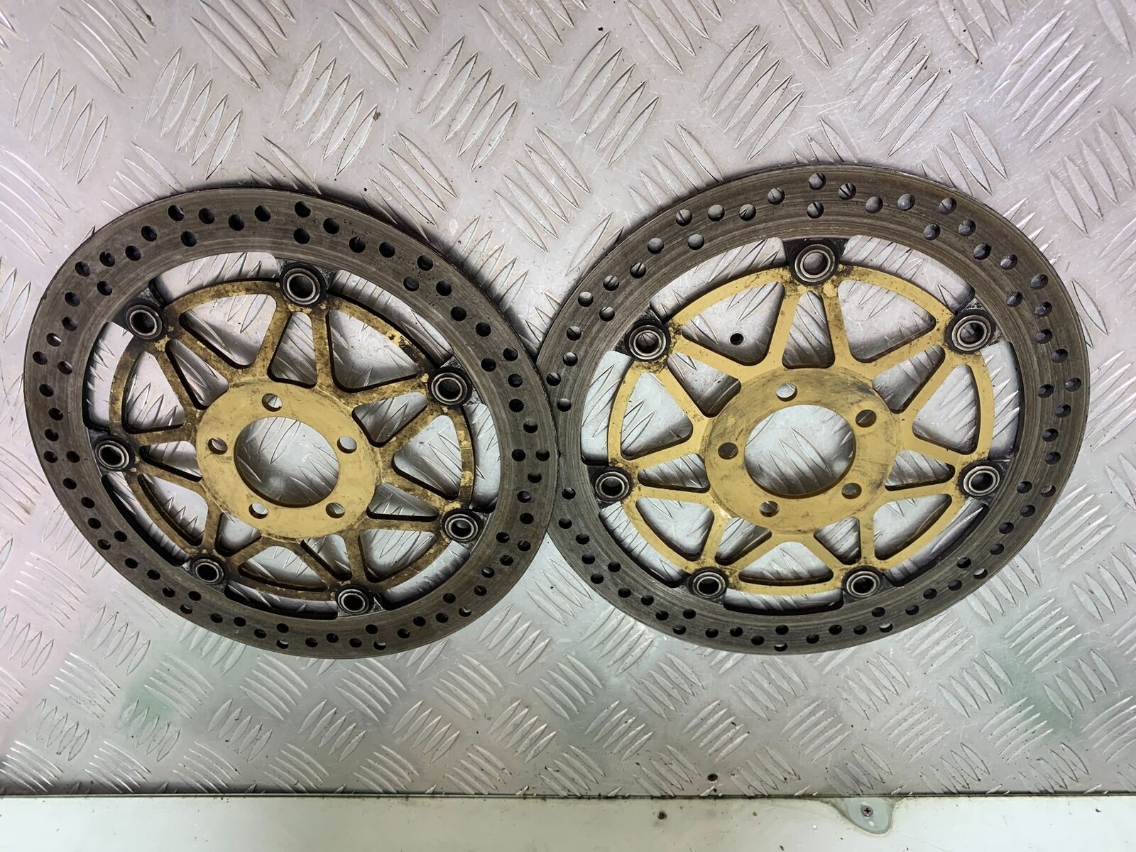 KAWASAKI ZX12R ZX12 R FRONT BRAKE DISCS  YEAR 2000-01 (CMB1038)
