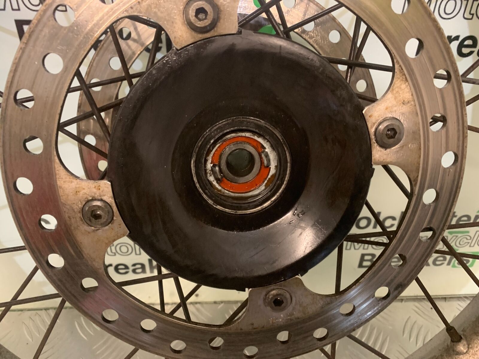 HONDA XL650 V TRANSALP FRONT WHEEL YEAR 2001-2006 (STOCK 975)