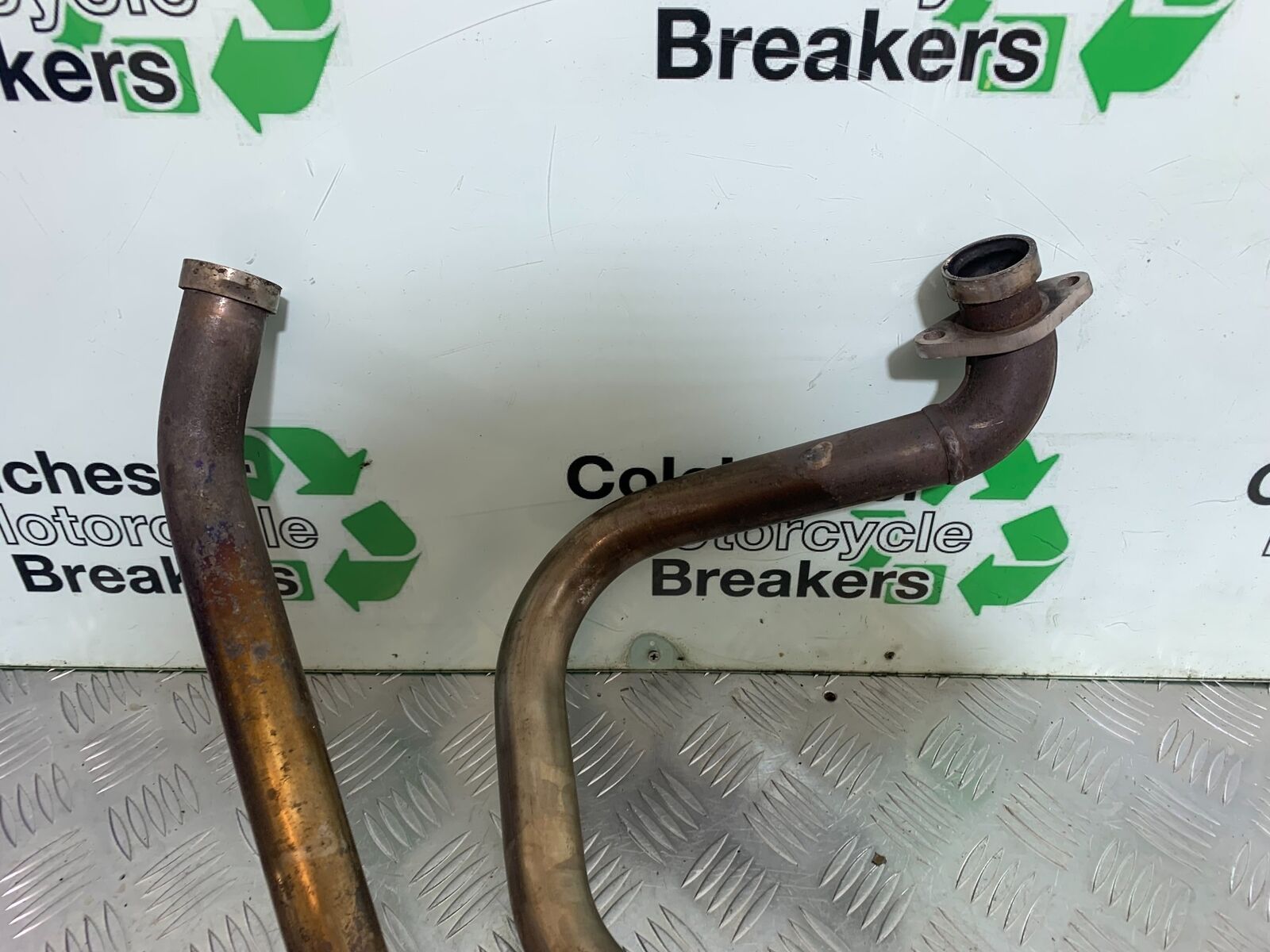 HONDA NTV 650 REVERE DELKEVIC EXHAUST  YEAR 1988-1996 (CMB1025))