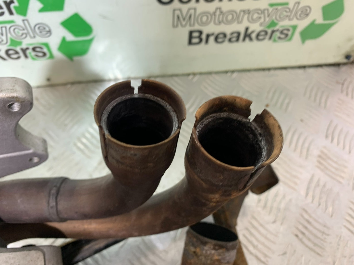 HONDA VFR800 VFR 800 V-TEC EXHAUST DOWNPIPES   YEAR 2002 -09 (CMB1296)