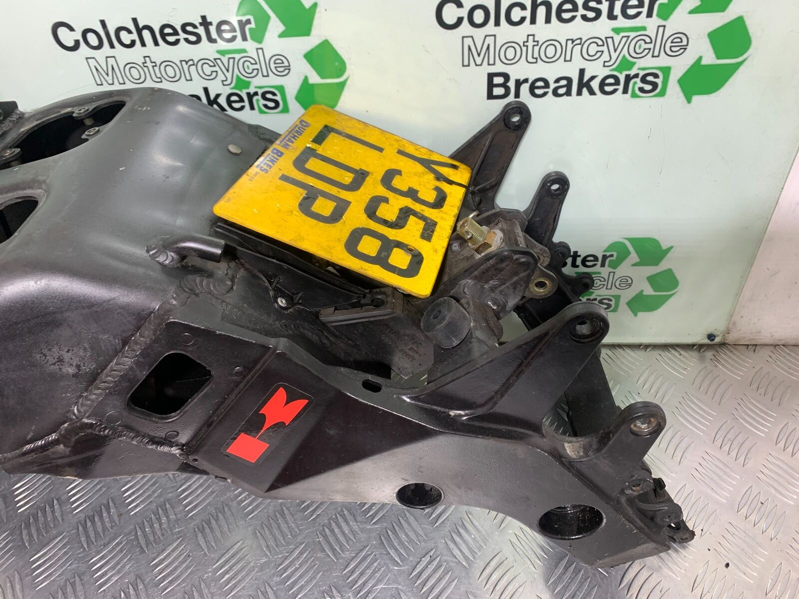 KAWASAKI ZX12R ZX12 FRAME REG LOG BOOK YEAR 2000-01 (CMB1038)