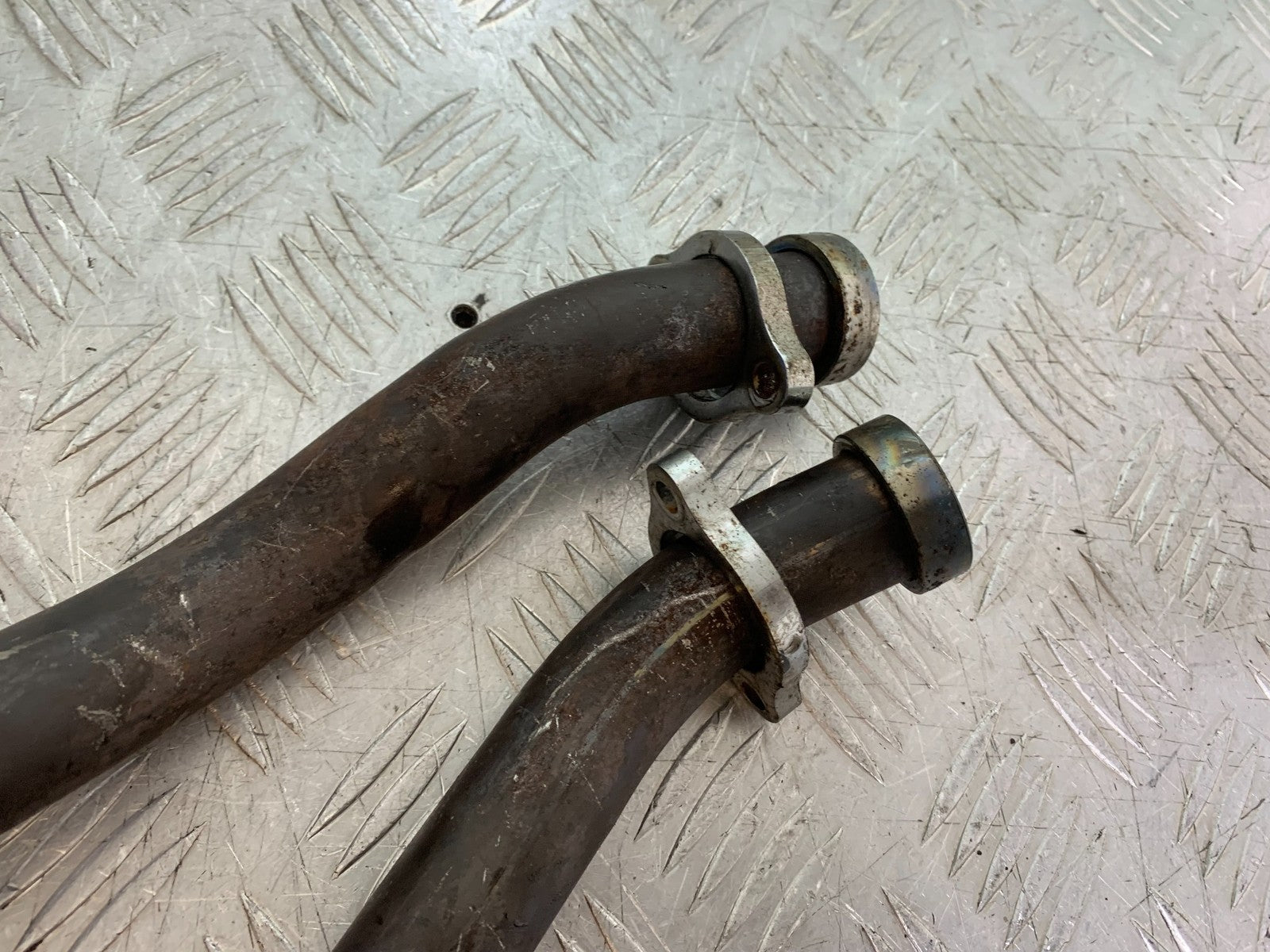 HONDA VFR800 VFR 800 V-TEC EXHAUST DOWNPIPES  YEAR 2002 -09 (CMB1296)