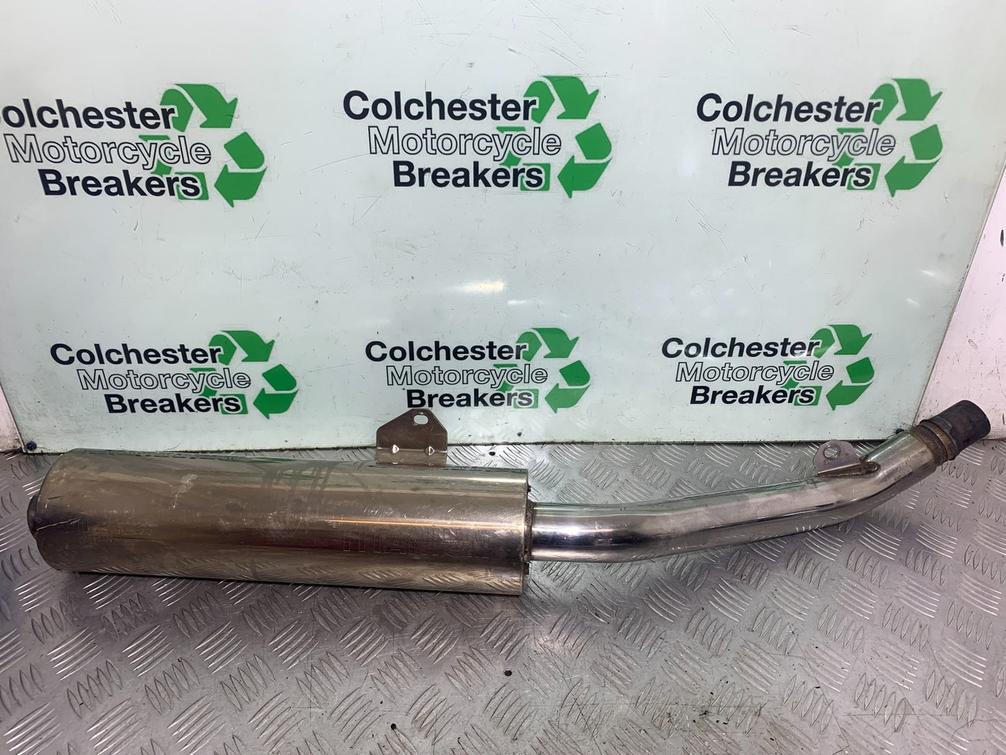 KAWASAKI ZX9R ZX9 E1 SILENCER AND LINK PIPE    YEAR 2000-01 (CMB1171)