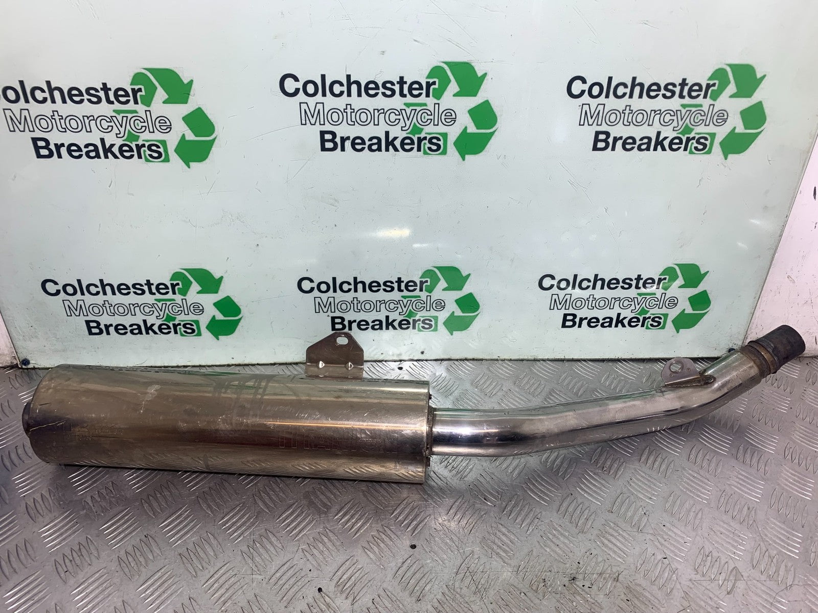 KAWASAKI ZX9R ZX9 E1 SILENCER AND LINK PIPE    YEAR 2000-01 (CMB1171)