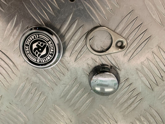 ROYAL ENFIELD 350 CLASSIC CHROME COVERS  YEAR 2022 (STOCK 967)