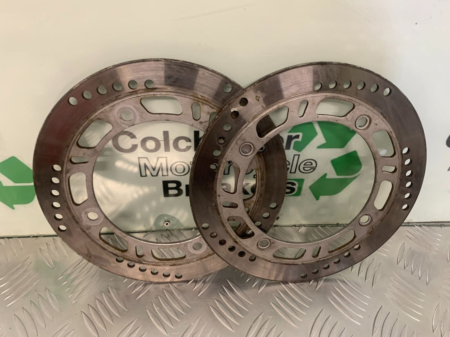 HONDA CB350 S CB 350 S FRONT BRAKE DISCS  YEAR 1986-1990 (STOCK 948)