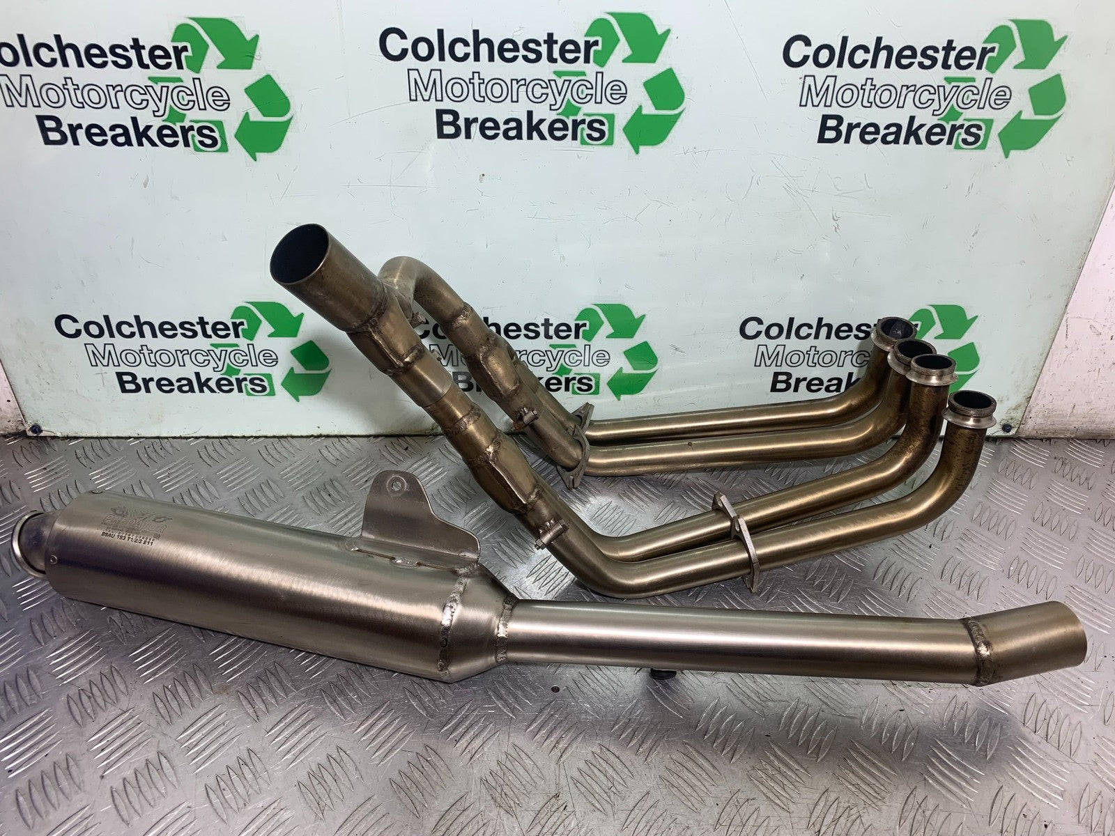 SUZUKI GSX1100 G GSX 1100 G EXHAUST 4 INTO 1 1991-1996 (CMB1283)