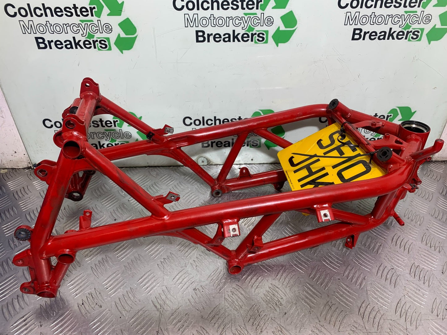 DUCATI 1198 S FRAME REG LOG BOOK  YEAR 2009-2011 (CMB1219)