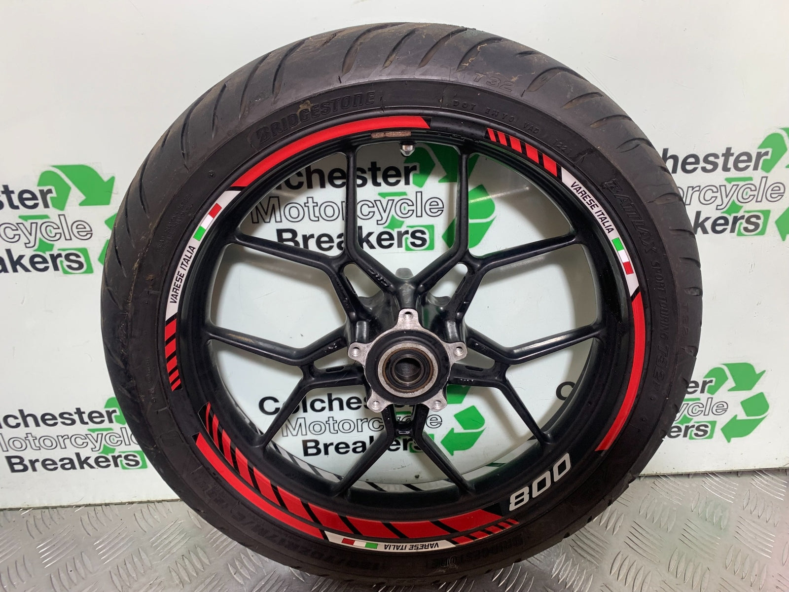 MV AGUSTA 800 F3 FRONT WHEEL  YEAR 2013-2016 (CMB1152)
