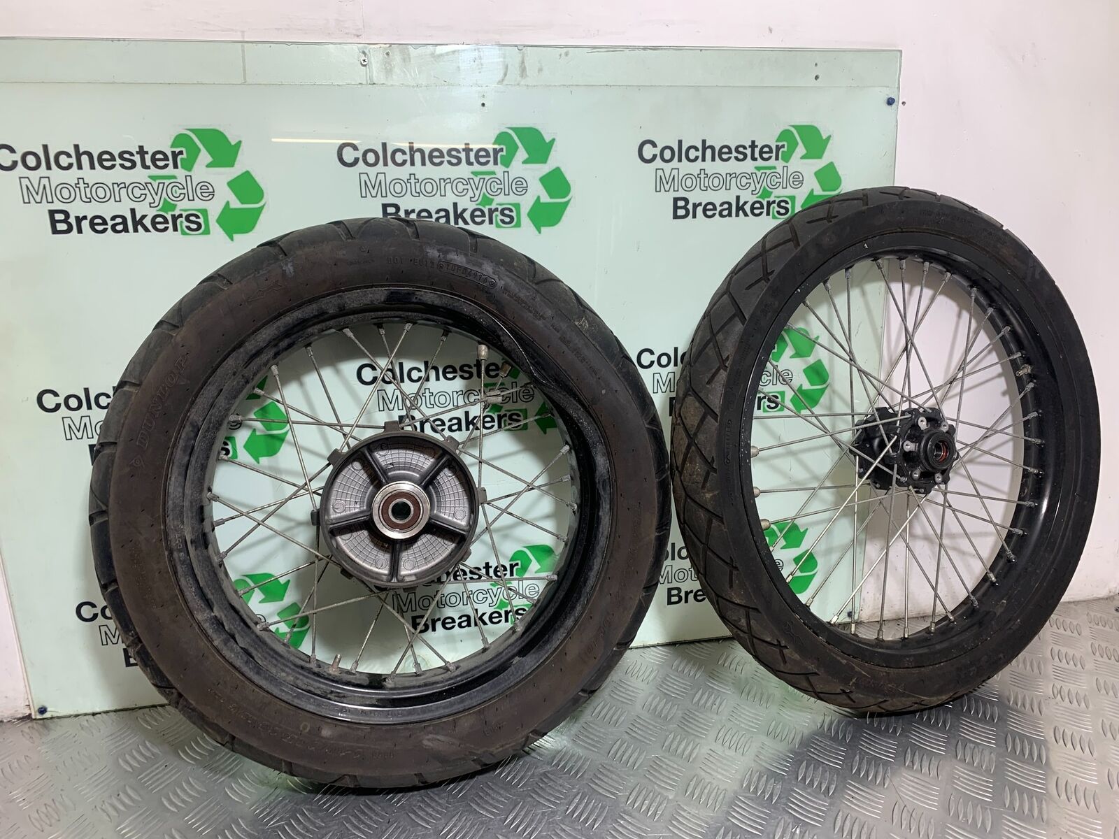 HONDA CRF1000 (DCT) AFRICA TWIN WHEELS (DAMAGED) YEAR 2017 (CMB1030)