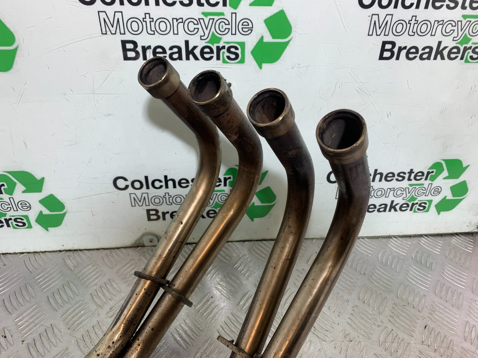HONDA CBF600 CBF 600 EXHAUST DOWNPIPES  YEAR 2004 -07 (CMB1247)