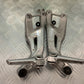HONDA CBR1100 BLACKBIRD REAR HANGERS AND PEGS  YEAR 1996-1998 (STOCK 936)
