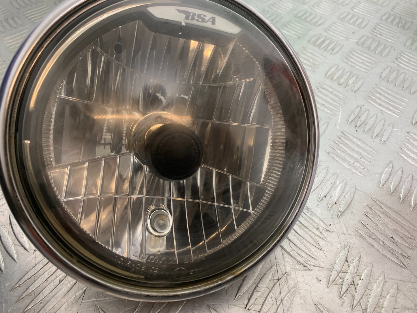 BSA 650 GOLD STAR HEADLIGHT AND BACKING   YEAR 2022-2025 (CMB1262)