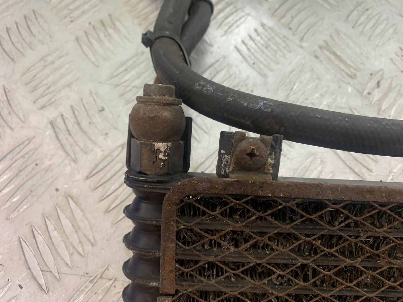 KAWASAKI ZX6R ZX6 F OIL COOLER AND LINES   YEAR 1995-1997 (CMB1169)
