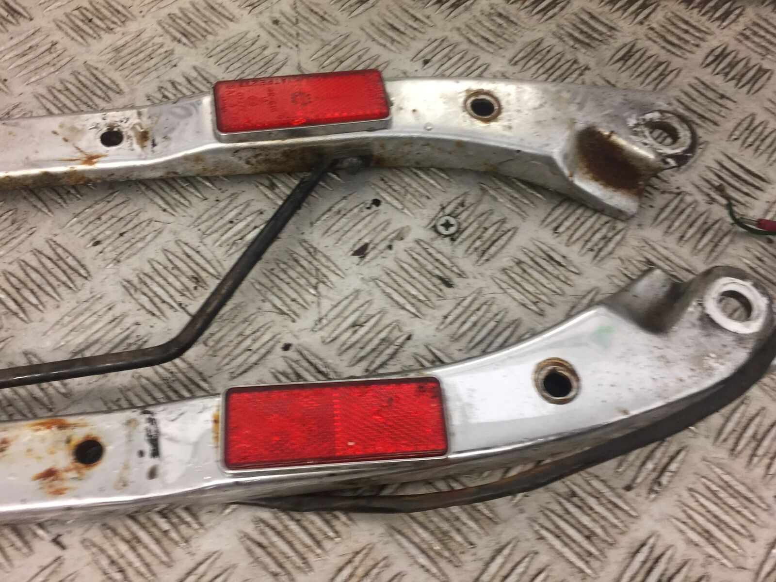 HONDA VT1100 C SHADOW CHROME FRAME COVERS YEAR 1987-1996  (STOCK 540)
