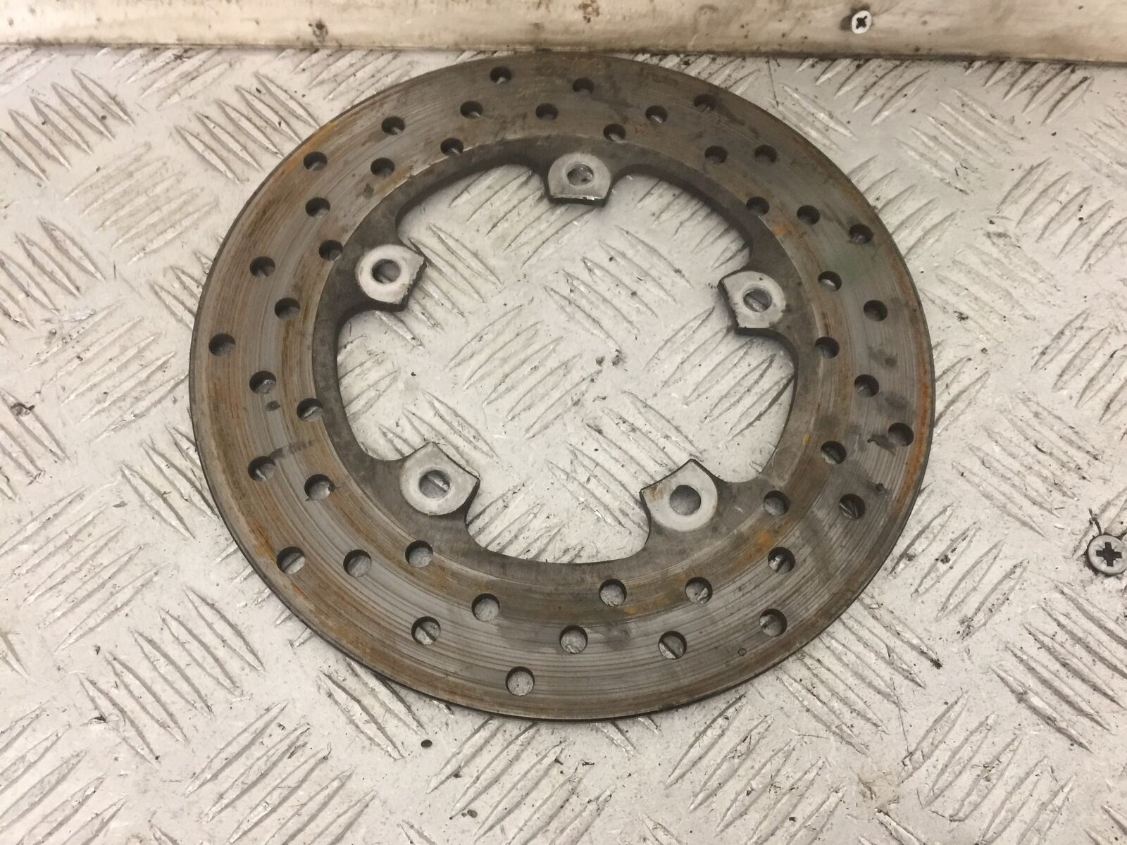 APRILIA RSV1000 RSV 1000 MILLE REAR BRAKE DISC  YEAR 2002 (STOCK 855)