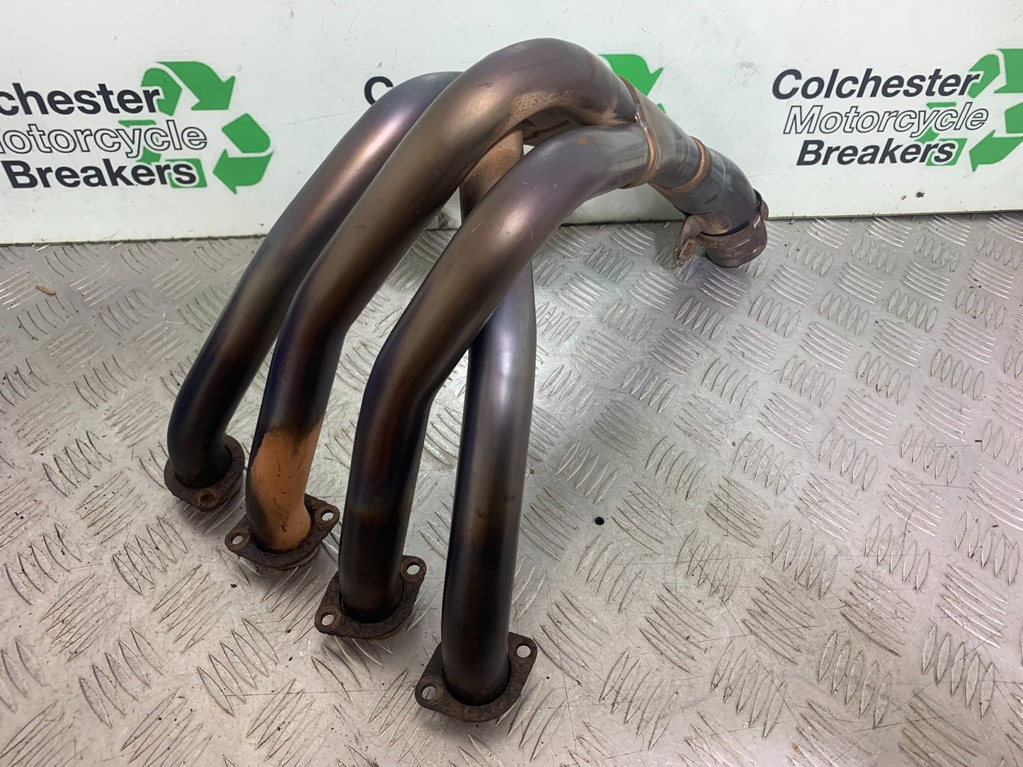 YAMAHA YZF R1 14 B BIG BANG EXHAUST DOWNPIPES   2009-14 (CMB1175)