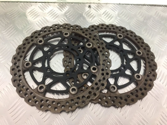 KAWASAKI Z1000 Z 1000 FRONT BRAKE DISCS YEAR 2007-2009  (STOCK 927)