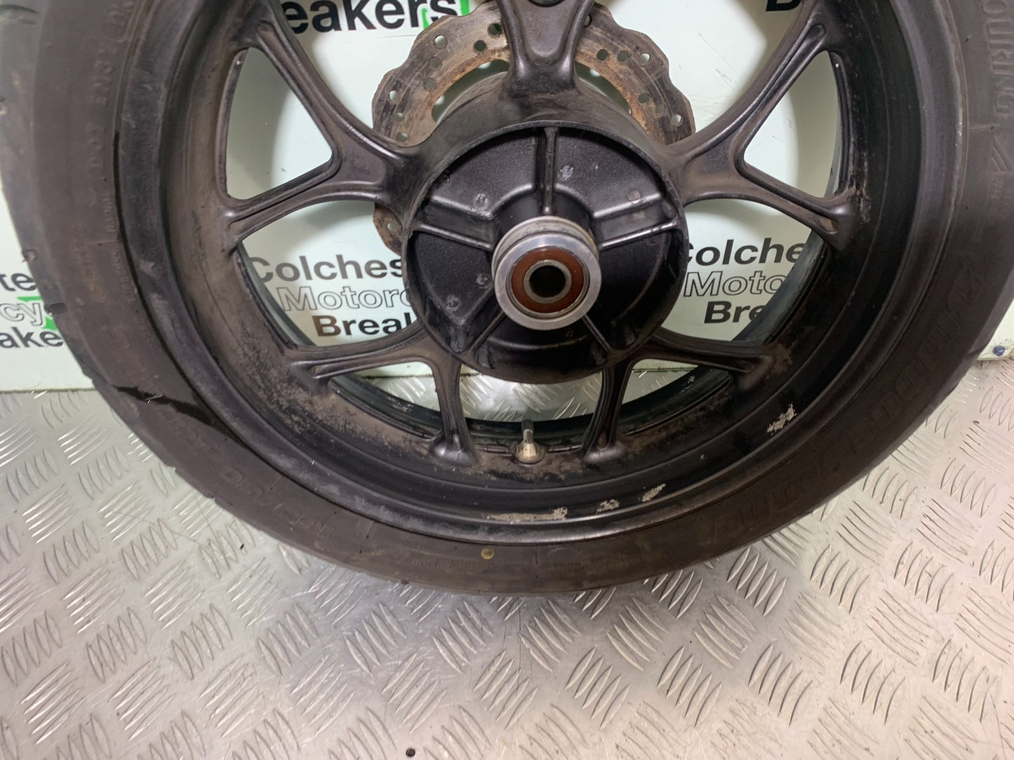 HONDA NC750 NC 750 S REAR WHEEL AND DISC 2016-2020 (CMB1146)