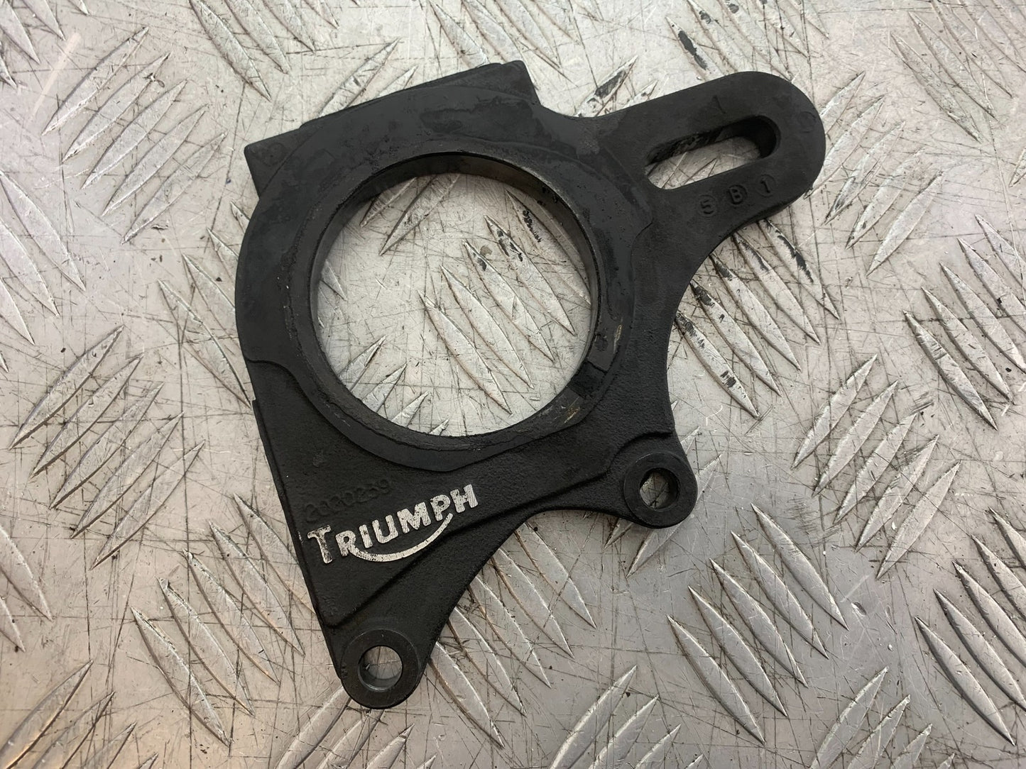 TRIUMPH 1050 SPEED TRIPLE REAR CALIPER BRACKET  YEAR 2005-2007 (CMB1322)