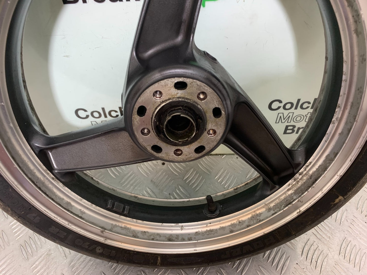 KAWASAKI ZZR1100 D FRONT WHEEL  YEAR 1993-2001 (CMB1189)