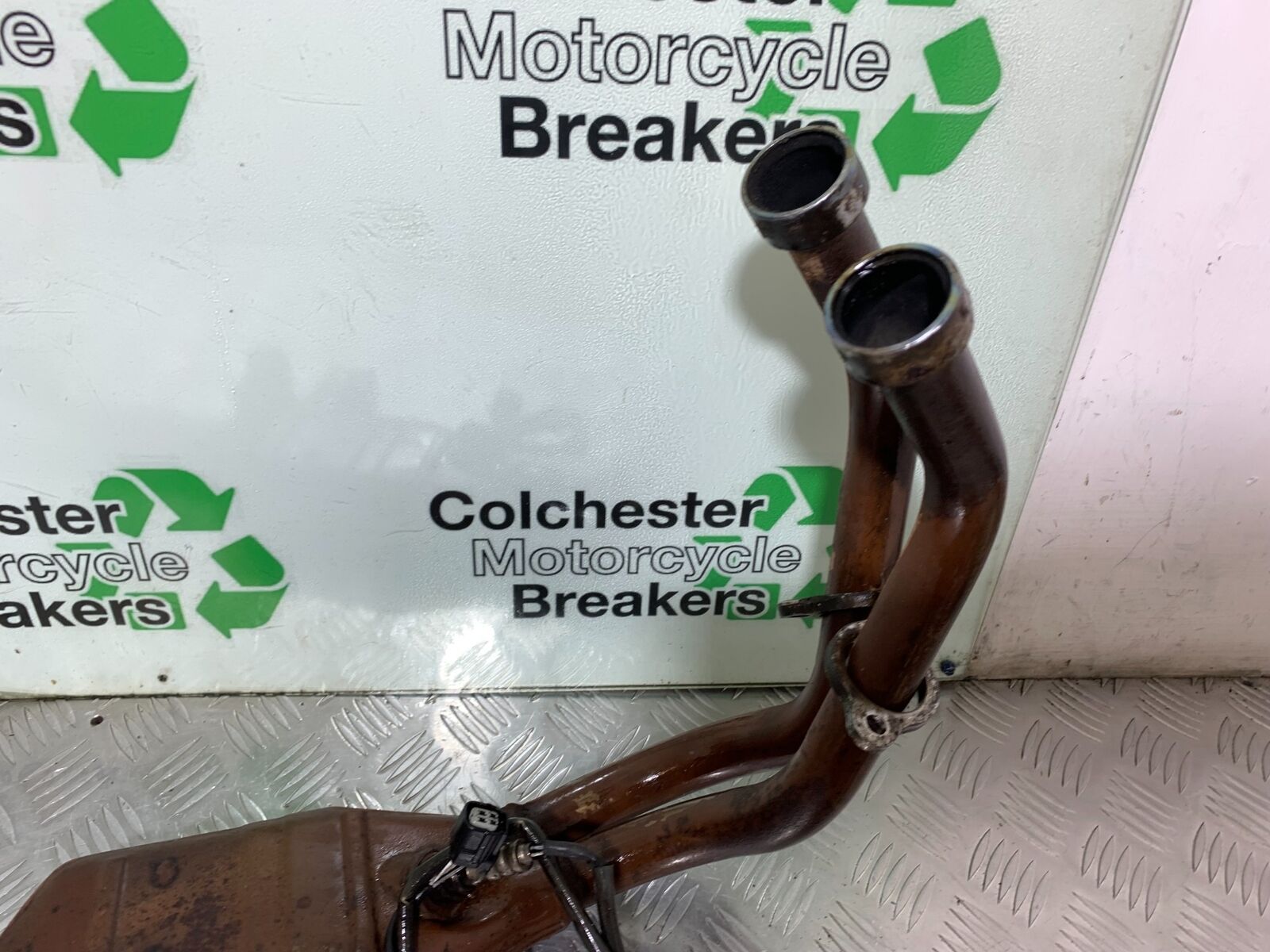HONDA CBR500R CBR 500 R EXHAUST DOWNPIPES  YEAR 2012-16 (CMB1048)