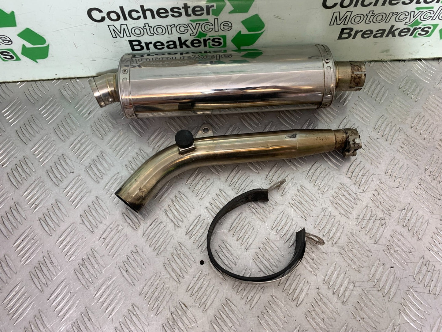 HONDA XL125 VARADERO DELKEVIC SILENCER   YEAR 2001-2006  (CMB1304)