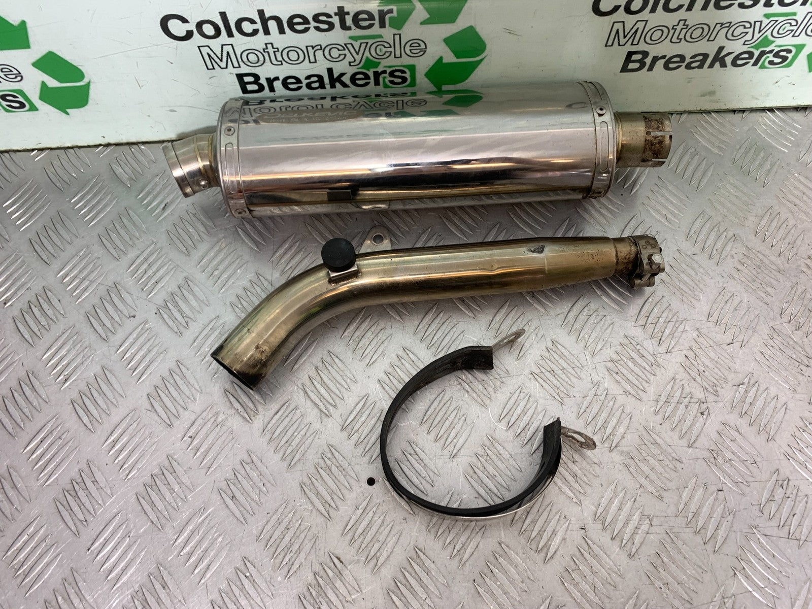 HONDA XL125 VARADERO DELKEVIC SILENCER   YEAR 2001-2006  (CMB1304)