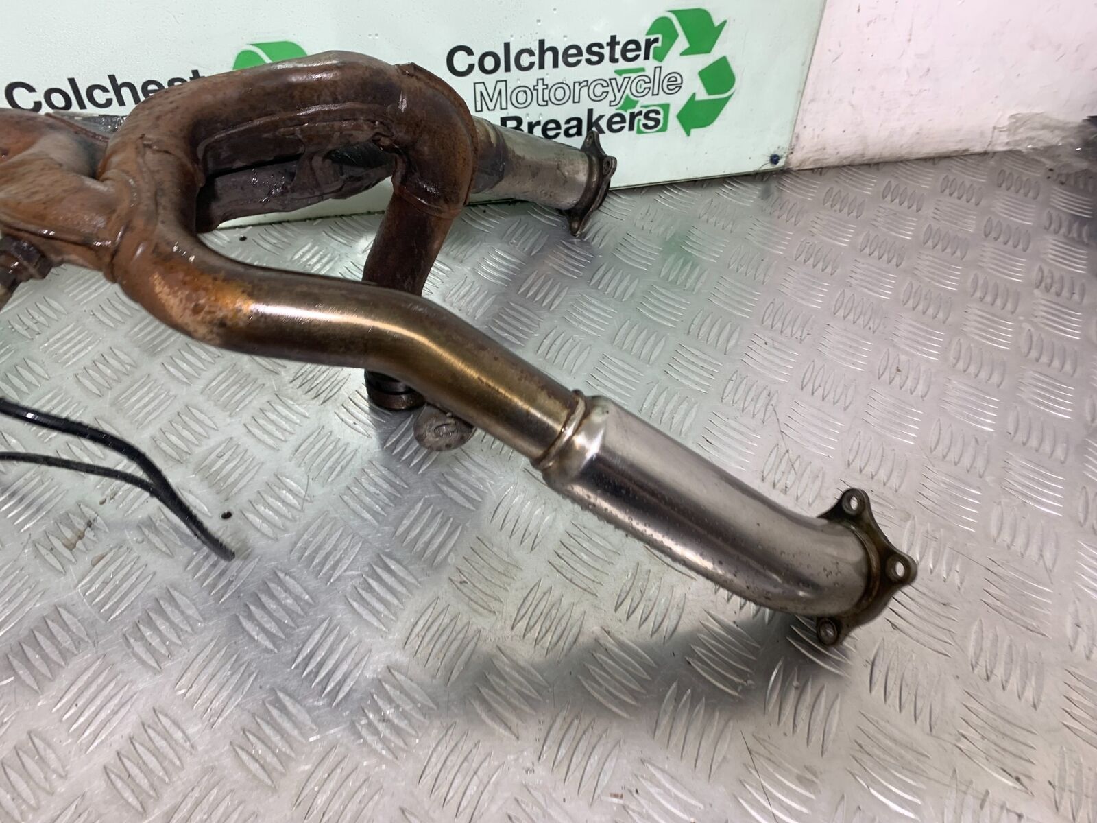 SUZUKI SV1000 SV 1000 K4 EXHAUST DOWNPIPES  YEAR 2003-2007 (CMB1042)