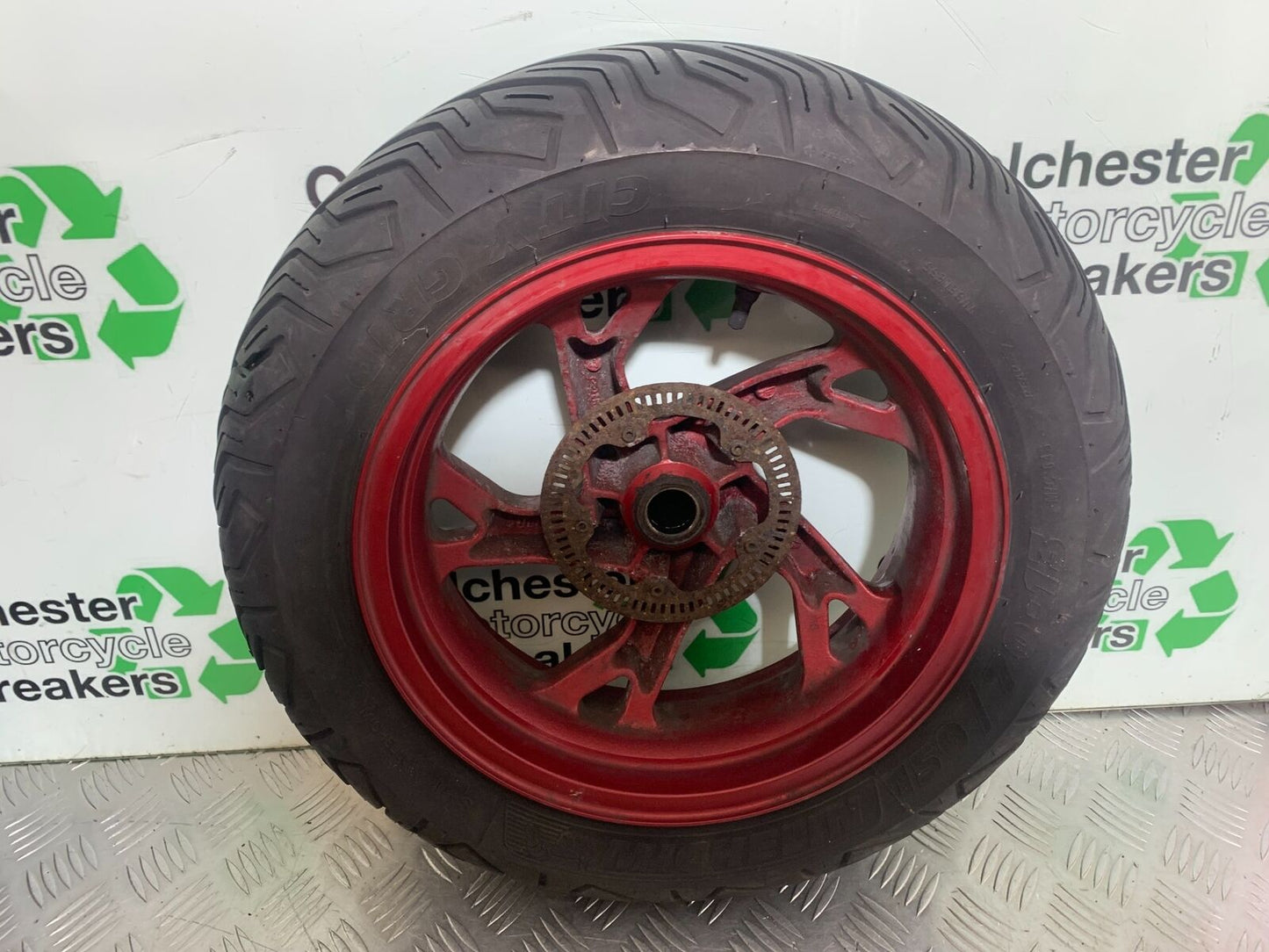 SUZUKI AN400 AN 400 BURGMAN REAR WHEEL    YEAR 2017-2024 (CMB1118)