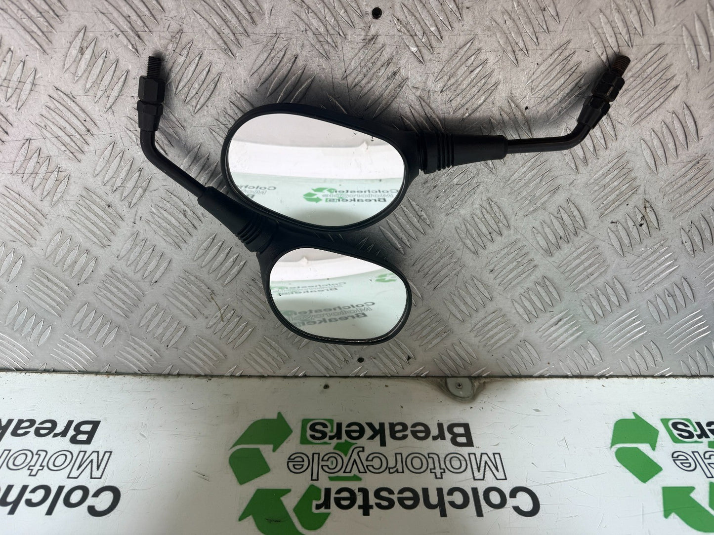 YAMAHA XT660 OEM REAR VIEW MIRROR SET PAIR MIRRORS YEAR 2004-2016 CMB1318