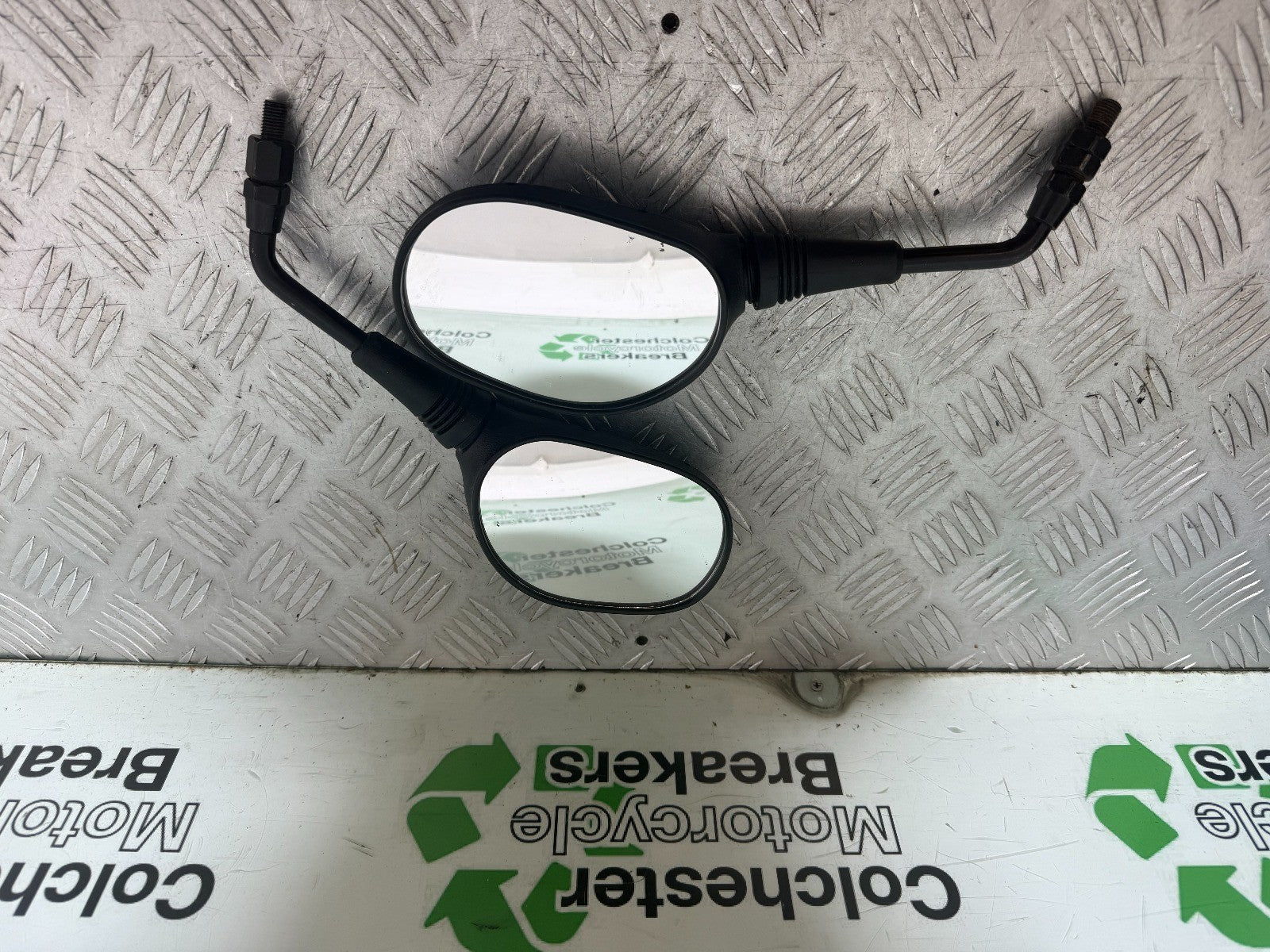 YAMAHA XT660 OEM REAR VIEW MIRROR SET PAIR MIRRORS YEAR 2004-2016 CMB1318