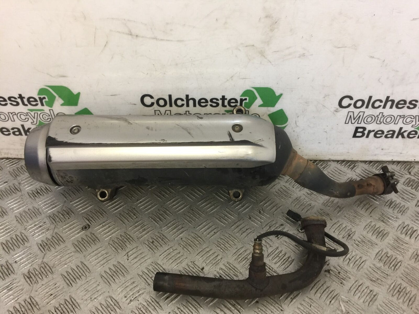 YAMAHA XMAX 125 XMAX-125 EXHAUST   YEAR 2012 (STOCK 689)