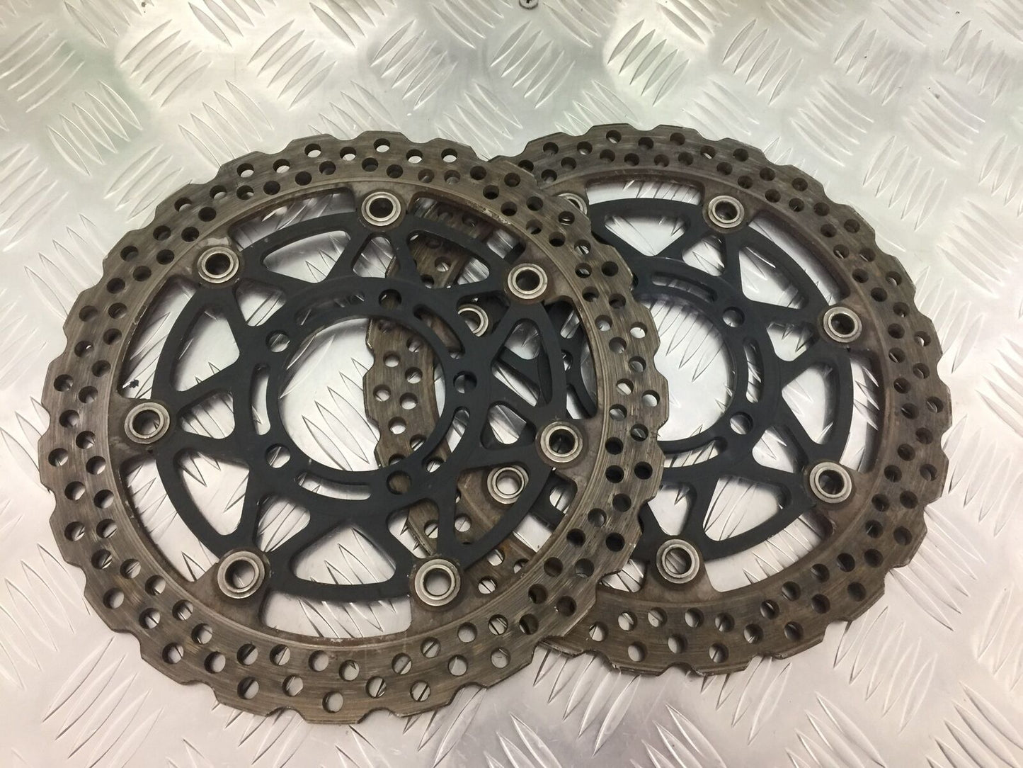 KAWASAKI Z1000 Z 1000 FRONT BRAKE DISCS YEAR 2007-2009  (STOCK 927)