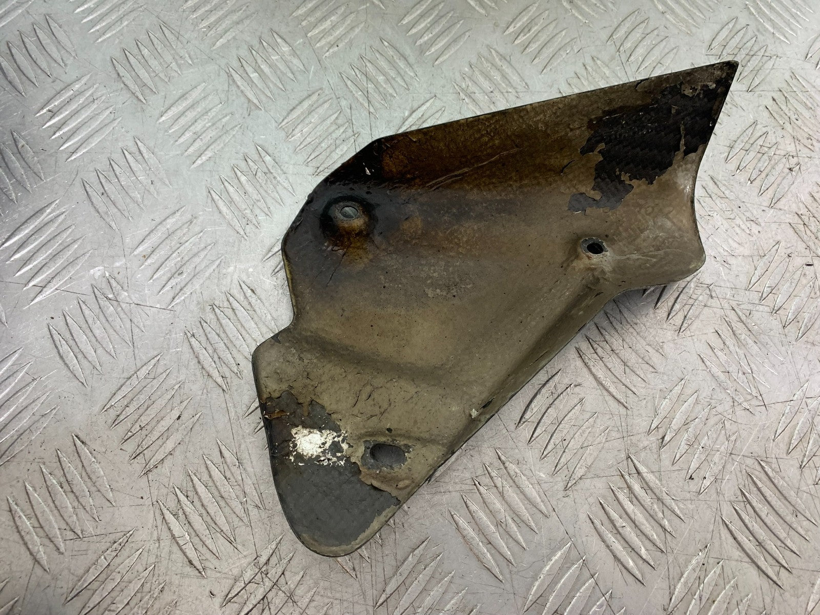 DUCATI 848 CARBON EXHAUST SHIELD  YEAR 2008-2010 (CMB1323)