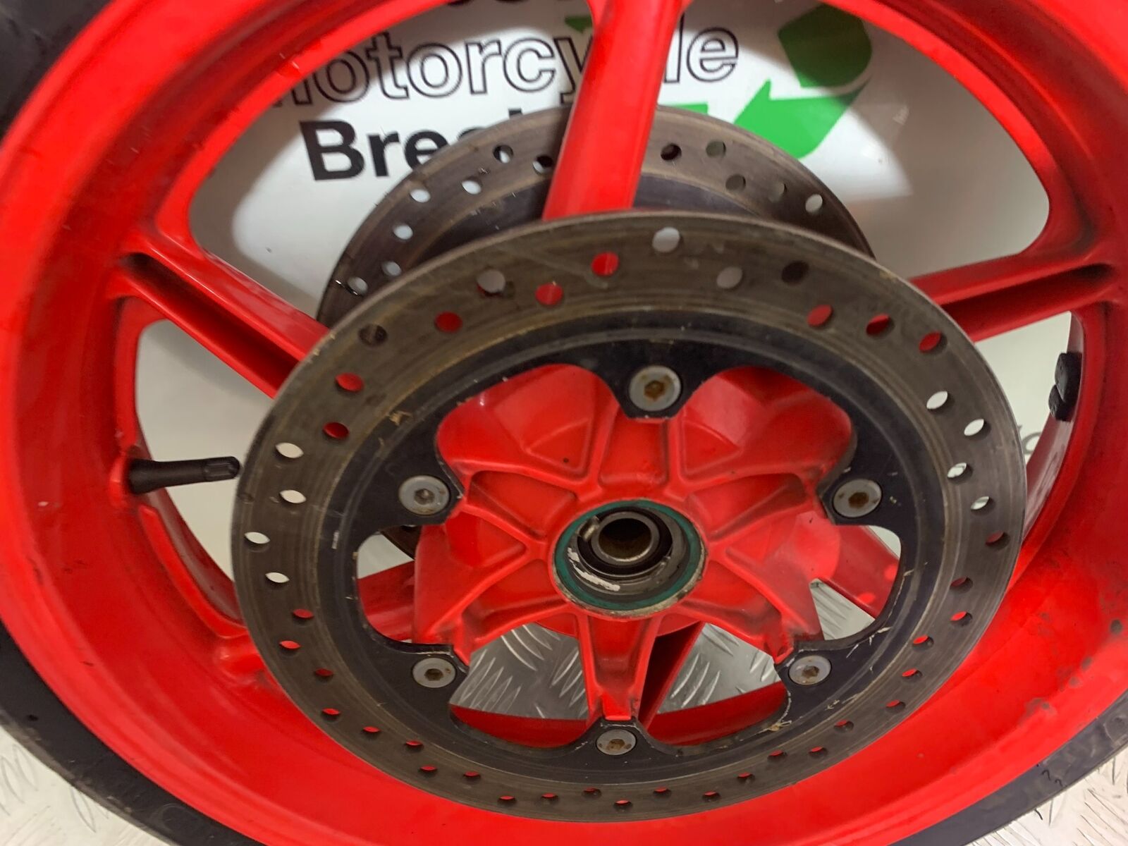 HONDA CBR600 CBR 600 F2 FRONT WHEEL AND DISCS   YEAR 1991-1993 (CMB1114)