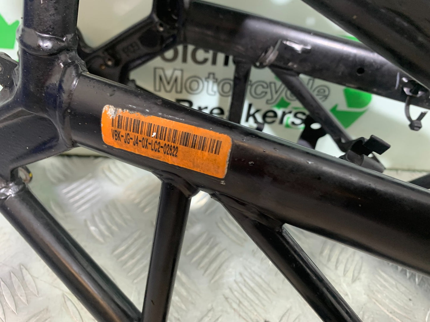 KTM 390 ADVENTURE FRAME REG LOG BOOK  YEAR 2020-24 (CMB1240)