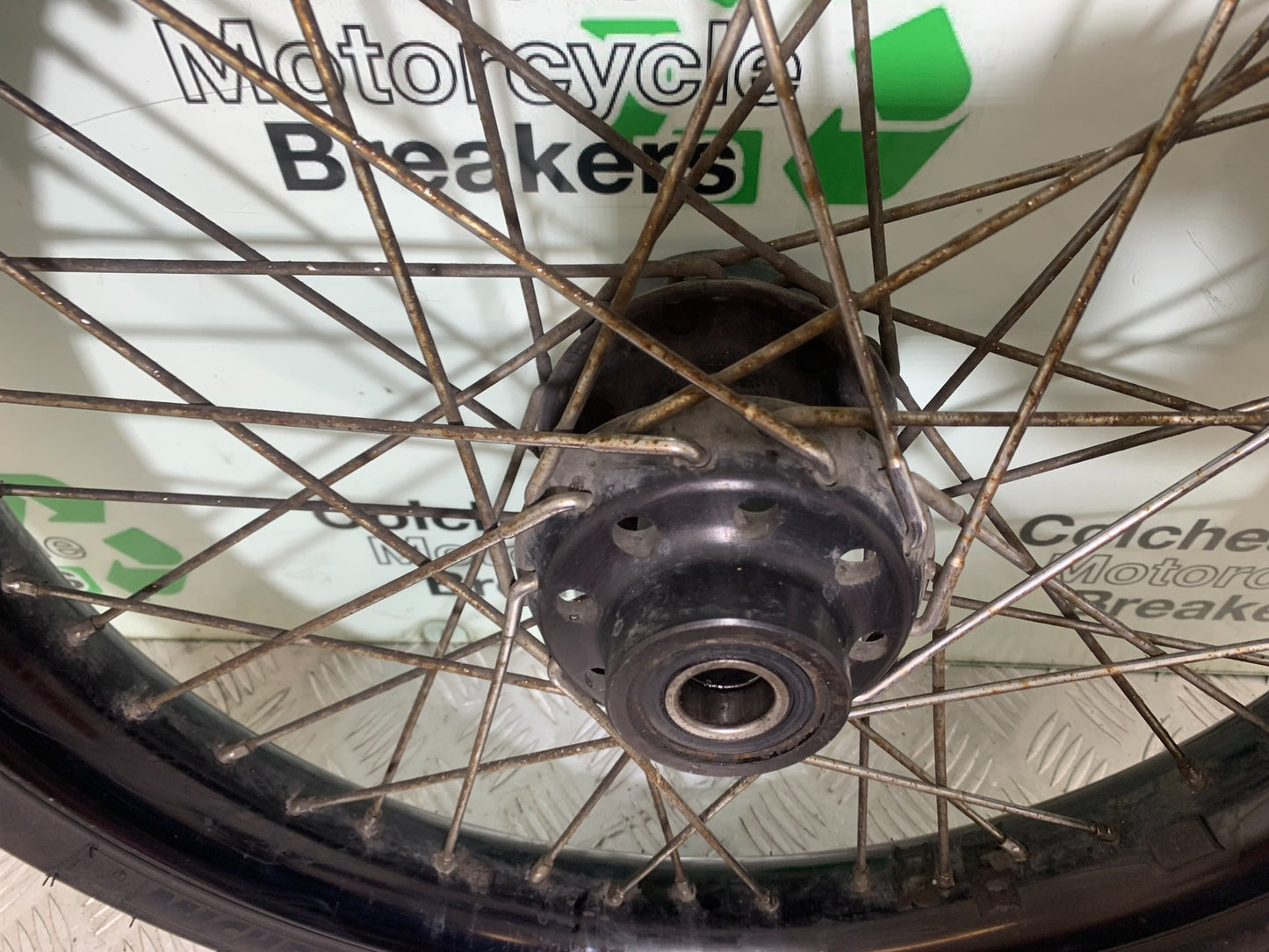 HARLEY DAVIDSON FXS BLACKLINE 1585 FRONT WHEEL   YEAR 2012 (CMB1147)