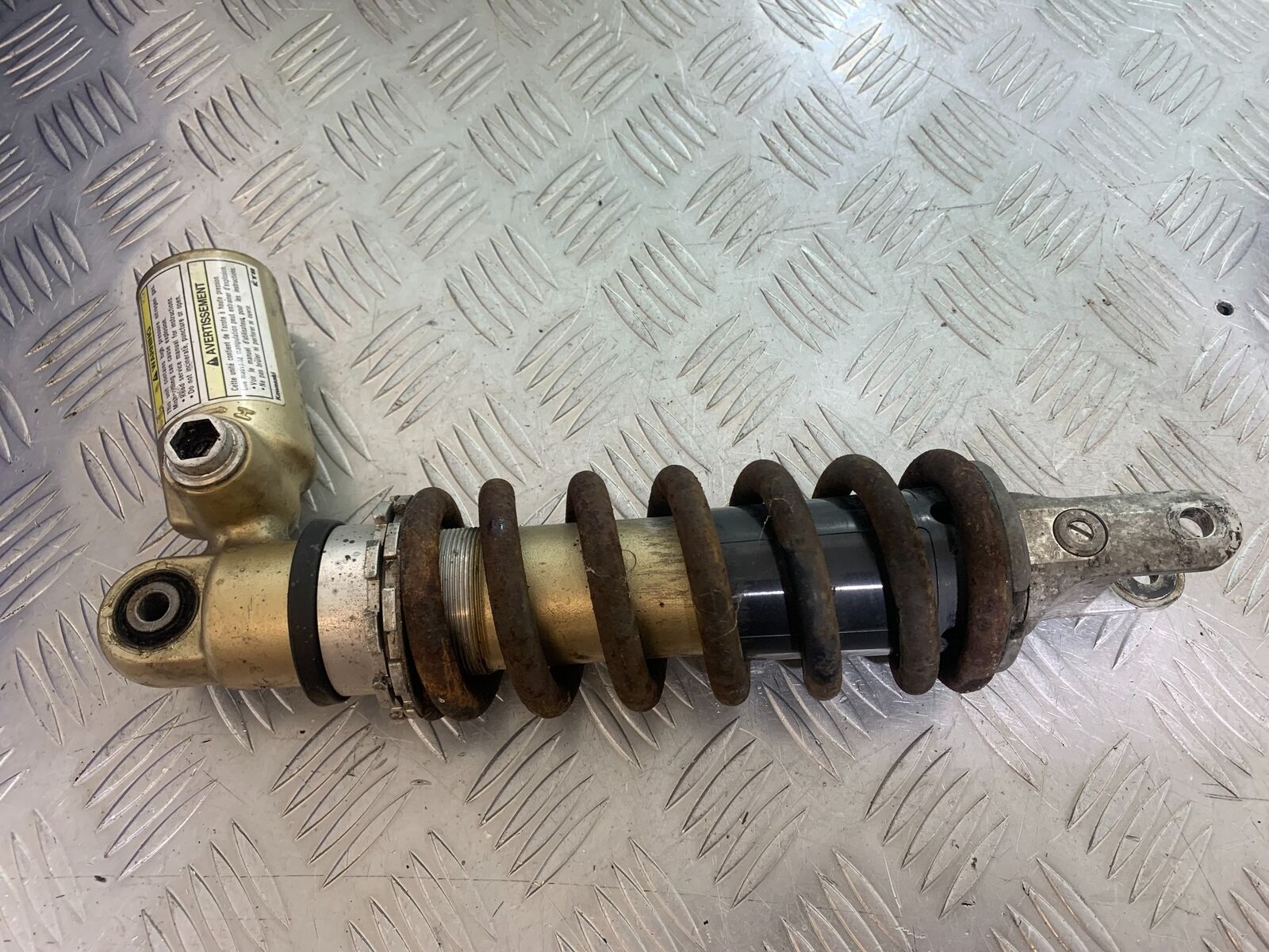 KAWASAKI ZX6R ZX6 J REAR SHOCK  YEAR 2000 (CMB1129)