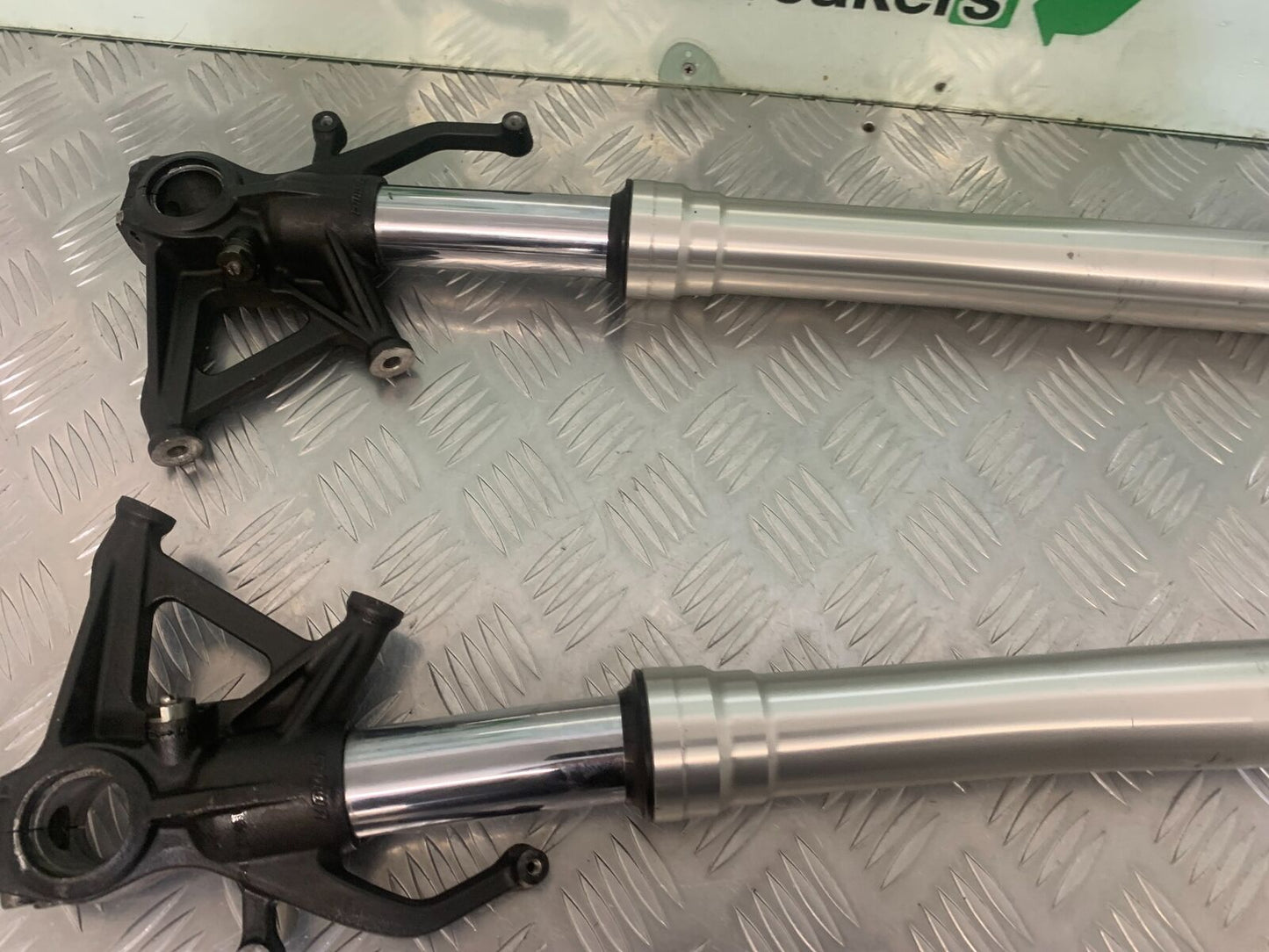 KAWASAKI ZX6R ZX6 R FORKS (SOLD AS PARTS)  YEAR 2007 2008 (STOCK 973)