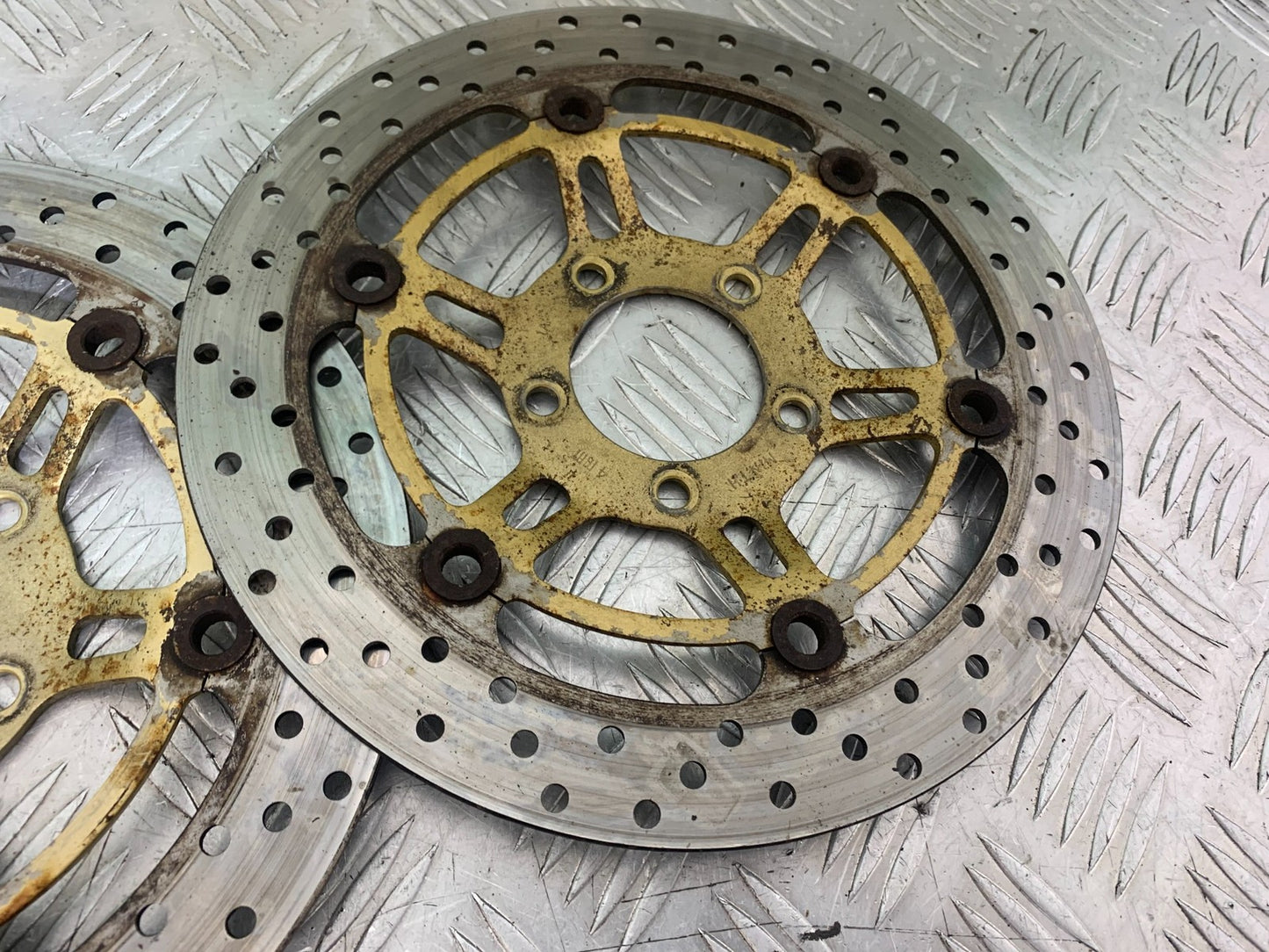 SUZUKI SV650 SV 650 mk1 FRONT BRAKE DISCS  YEAR 1999-2002 (CMB1208)