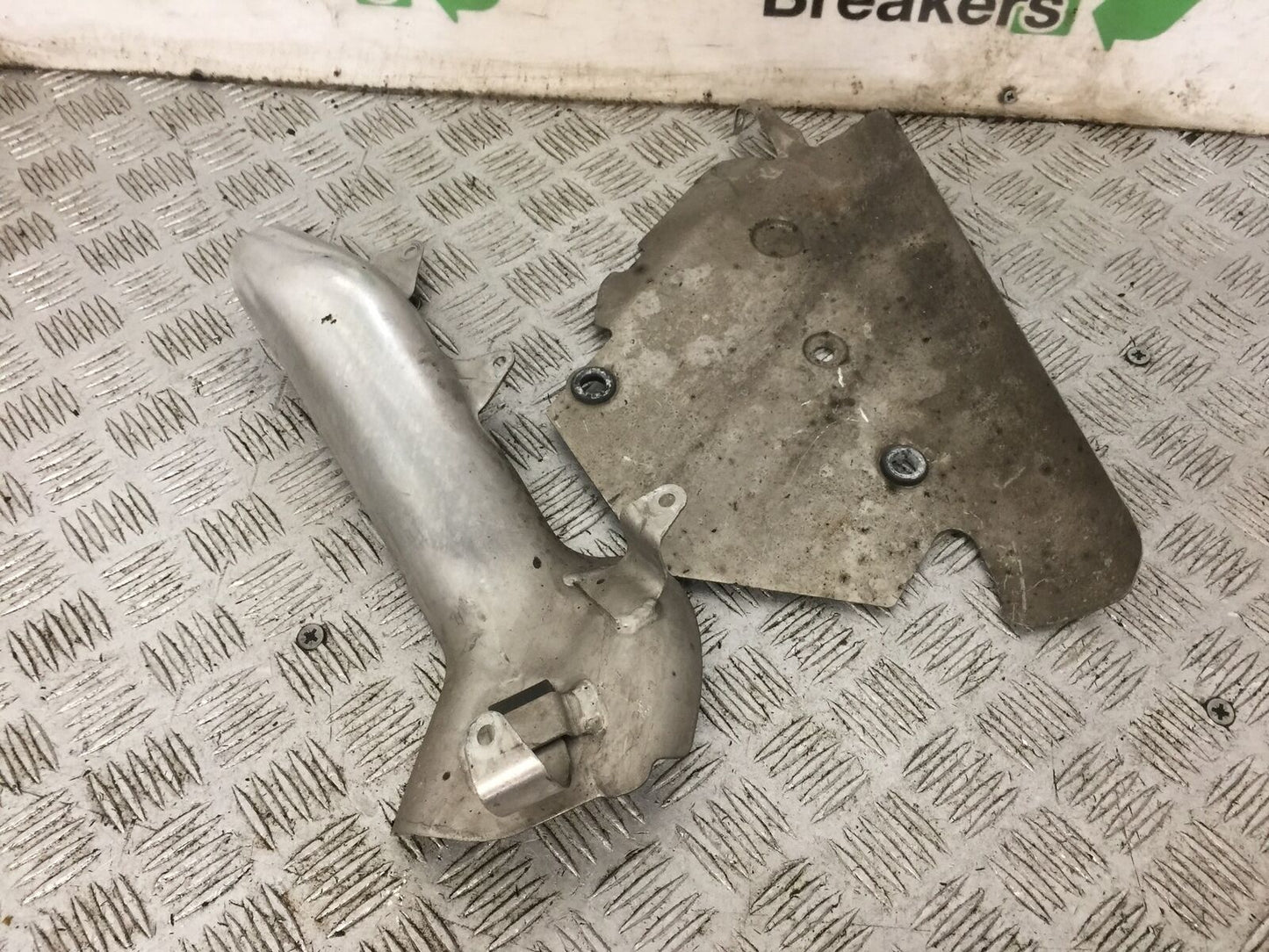 KAWASAKI ZX10R ZX10 R HEAT SHIELDS  2006-2007 (STOCK 895)