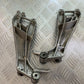 HONDA CBR1100 BLACKBIRD REAR HANGERS AND PEGS YEAR 1996-1998 (CMB1017)