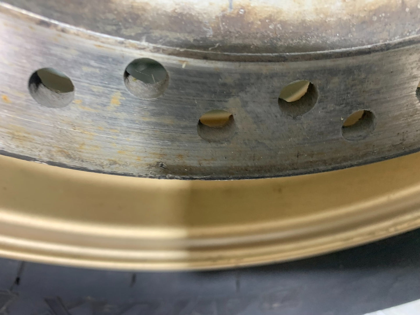HONDA ST1100 PAN EUROPEAN REAR WHEEL  1993-2001 (CMB1195)