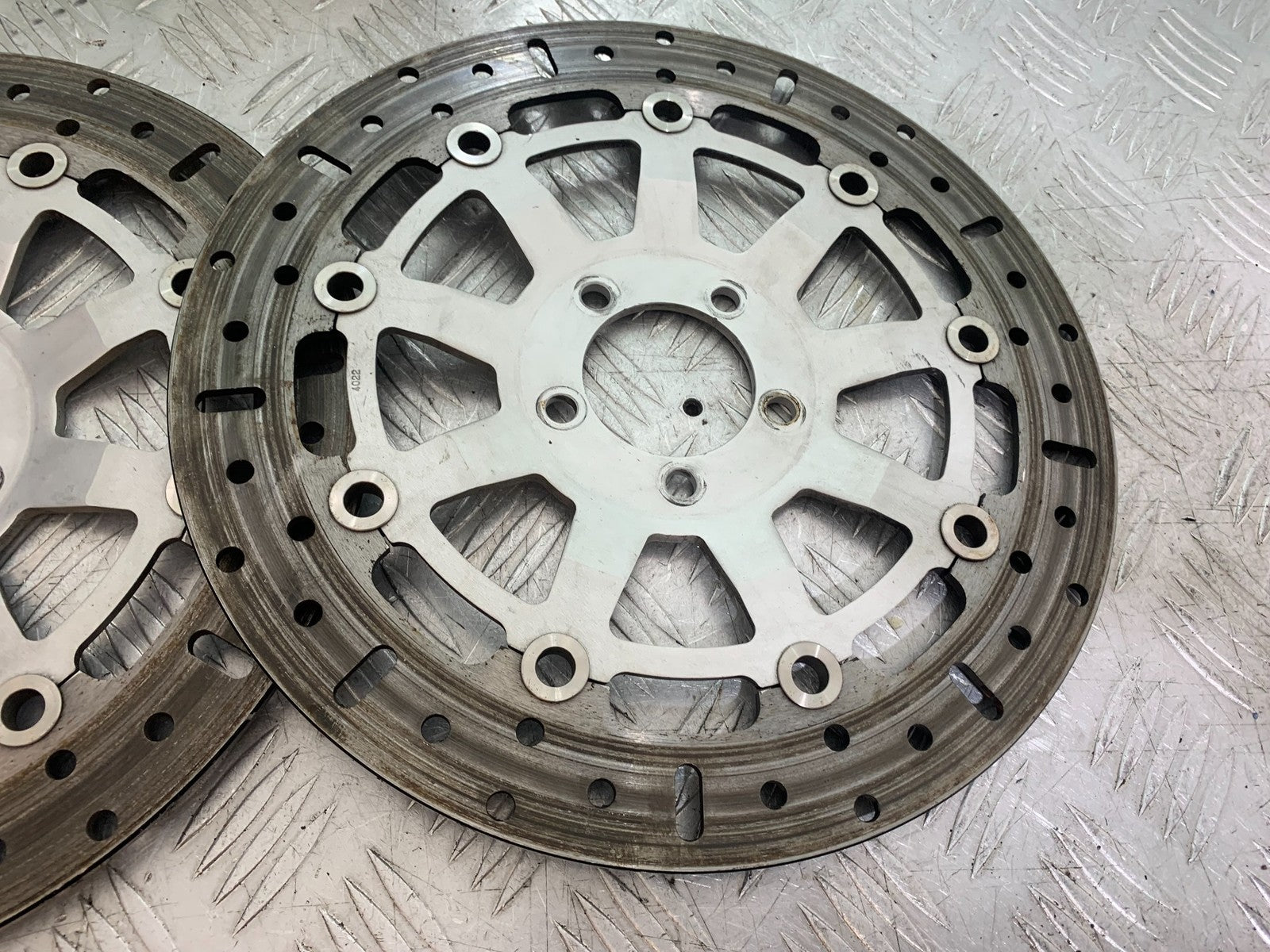KAWASAKI ZZR1100 D FRONT BRAKE DISCS   YEAR 1993-2001 (CMB1289)
