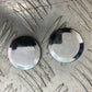 HONDA VT700 VT 700 SHADOW 2 X CHROME FRAME PLUGS  YEAR 1984-85 (CMB1328)