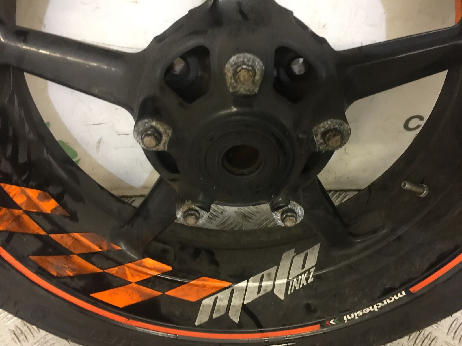 KTM 990 SUPERMOTO REAR WHEEL  YEAR 2008 (STOCK 662)