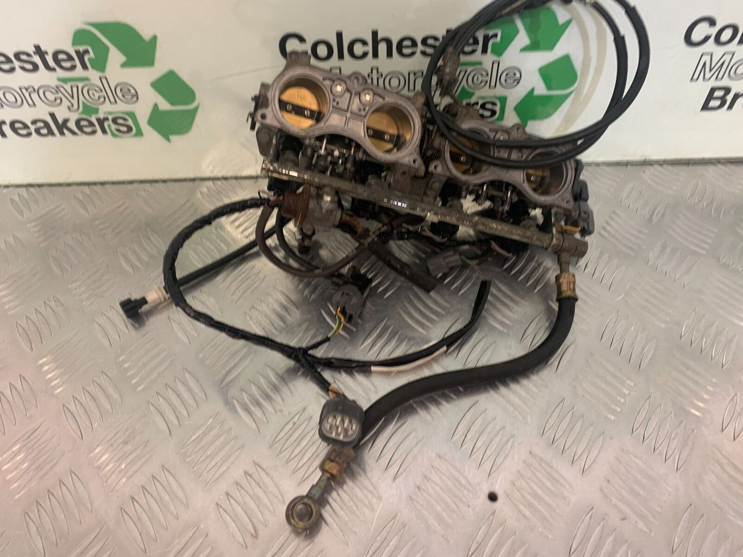 HONDA CBR600 CBR 600 F4I THROTTLE BODIES YEAR 2001-2003 (STOCK 978)